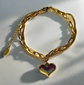 Sweetheart Gold Bracelet