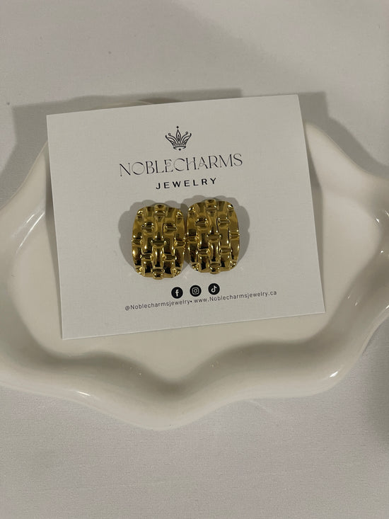 Eleganza Square Earrings