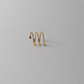 Adjustable twist spring ring