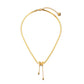 Butterfly chain necklace 18k gold plated