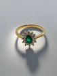 Emerald Glow Ring & Eterna Diamond Ring