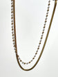 Golden Pearl Harmony Necklace