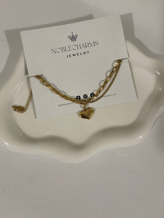 Sweetheart Gold Bracelet