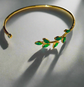 Golden Leaflet Bracelet