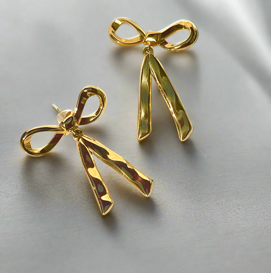 Charm Bow Earrings